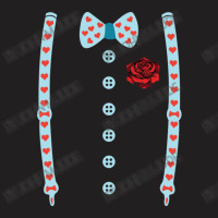 Valentines Costume Bow Hearts Day Valentines Day T-shirt | Artistshot