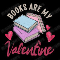 Books Are My Valentine Valentines Day Librarian Bo Unisex Jogger | Artistshot