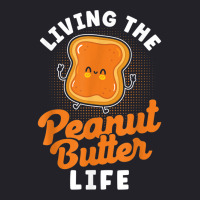 Living The Peanut Butter Life Peanut Butter T Shir Unisex Sherpa-lined Denim Jacket | Artistshot