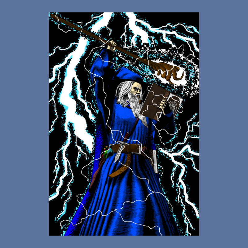 Merlin   Traditional High Fantasy Wizard (blue) Lightweight Hoodie | Artistshot