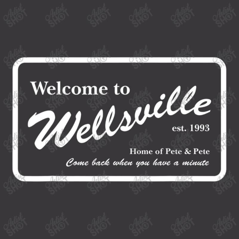 The Adventures Of Pete And Pete Wellsville Sign Ladies Curvy T-Shirt by grissomconedun | Artistshot