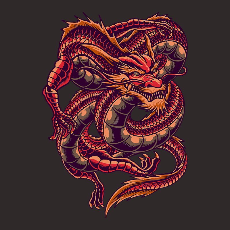 Mythical Red Dragon King Of Dragons Racerback Tank by kerrmanthez | Artistshot