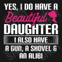 Father Yes I Do Have A Beautiful Daughter Flannel Shirt | Artistshot