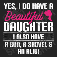 Father Yes I Do Have A Beautiful Daughter 3/4 Sleeve Shirt | Artistshot