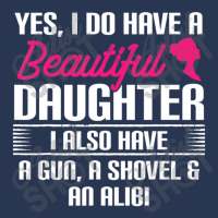 Father Yes I Do Have A Beautiful Daughter Ladies Denim Jacket | Artistshot