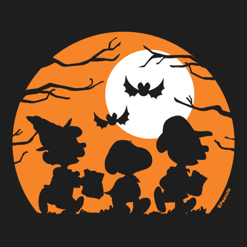 Peanuts  Halloween  Trick Or Treat Silhouettes Classic T-shirt | Artistshot