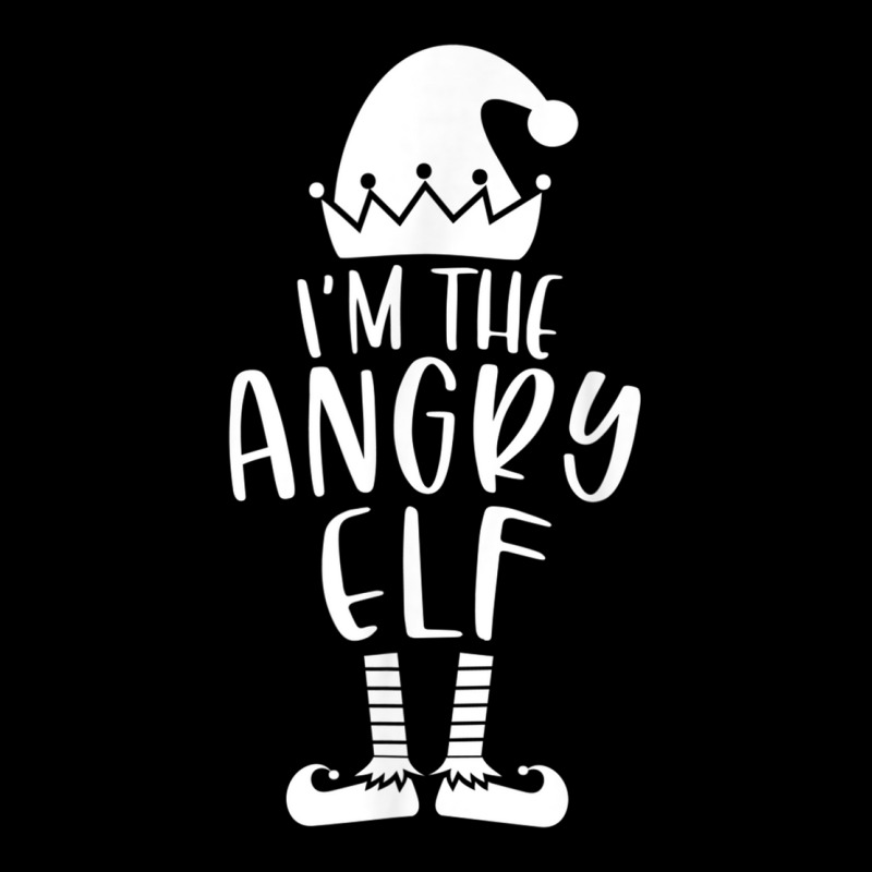 I'm The Angry Elf Family Matching Group Christmas Adjustable Cap by voutsro | Artistshot