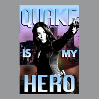 Quake Is My Hero Poster Unisex Hoodie | Artistshot