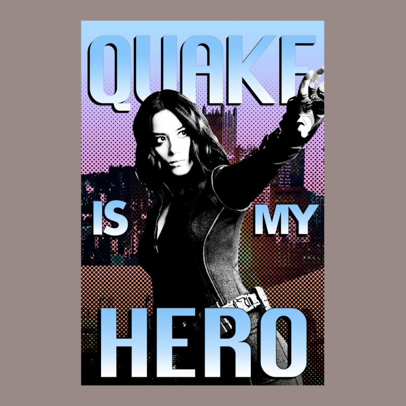 Quake Is My Hero Poster Vintage T-Shirt by paturusharpek | Artistshot