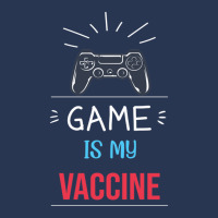 Game Is My Vaccine Ladies Denim Jacket | Artistshot