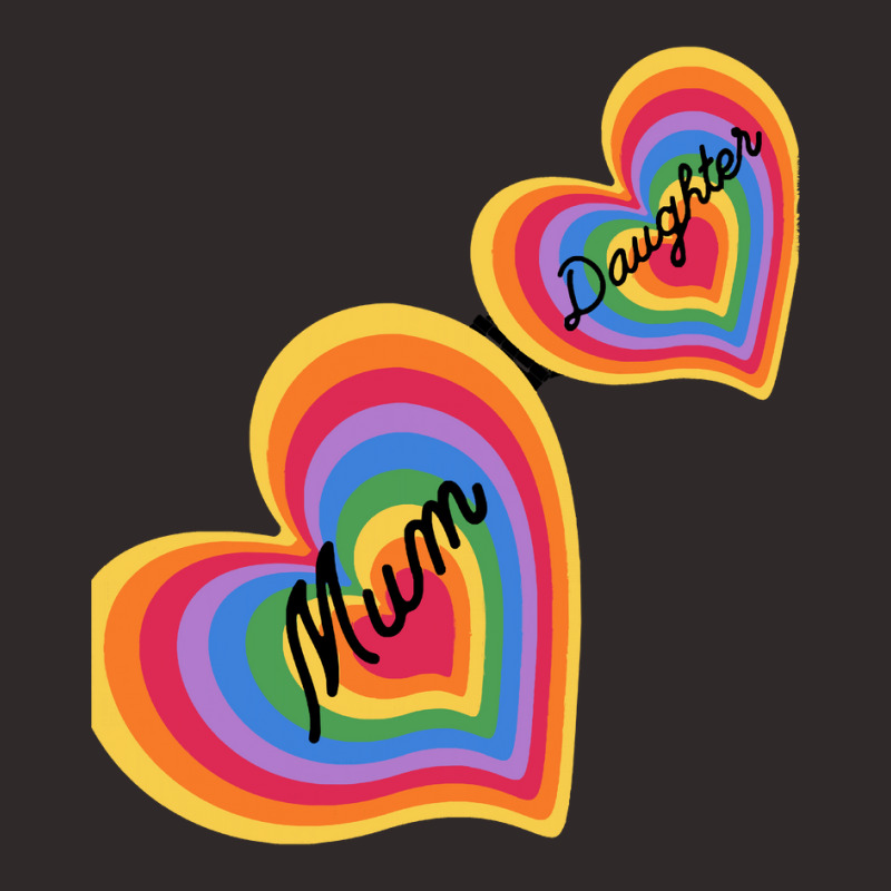 Mum And Daughter Heart Gift Racerback Tank by Timothy90 | Artistshot