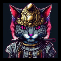 Samurai Cyborg Cat Adjustable Cap | Artistshot