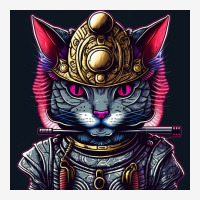 Samurai Cyborg Cat Magic Mug | Artistshot