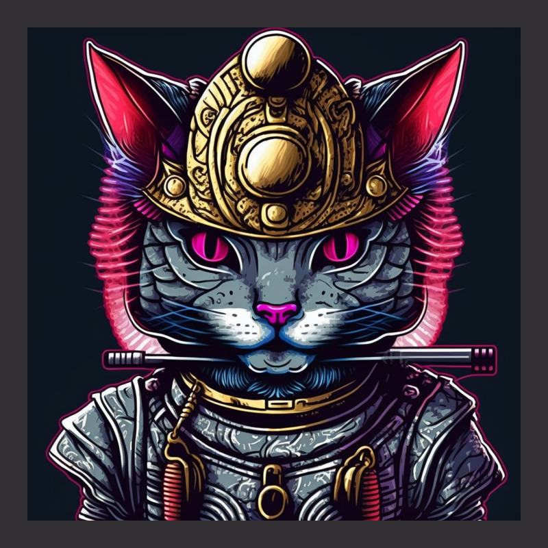 Samurai Cyborg Cat Vintage Short | Artistshot