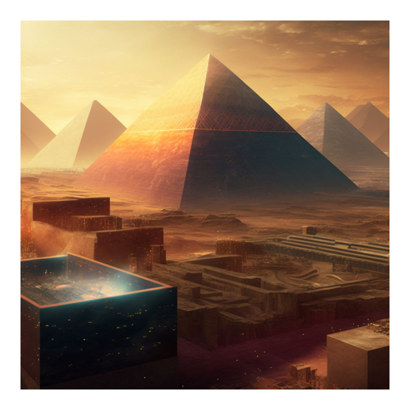 Pyramids Egypt Sticker | Artistshot