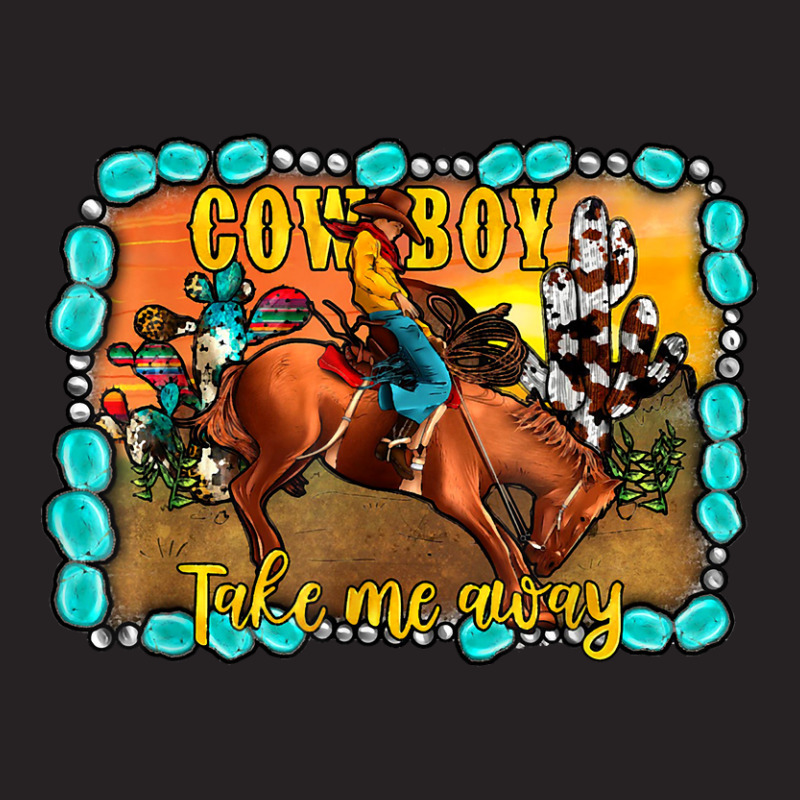 Western Country Cowboy Take Me Away Bucking Horse  Vintage Cap by kerrmanthez | Artistshot