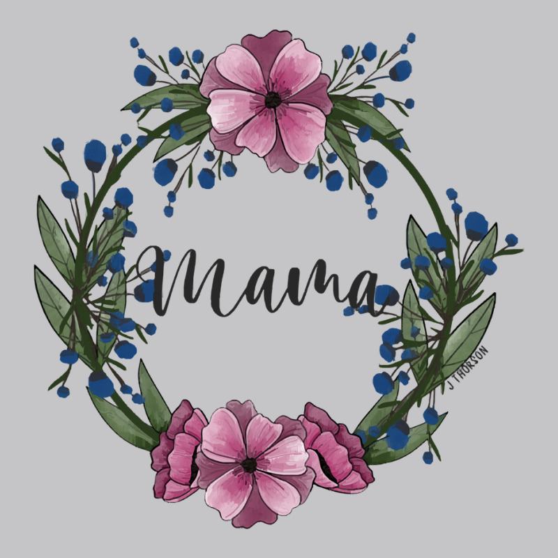 Mama Floral Design Baby Bodysuit by Ja98 | Artistshot