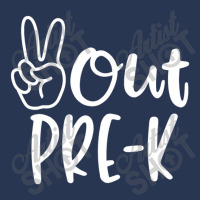 Last Day Of School Peace Out Preschool Pre-k Teach Men Denim Jacket | Artistshot