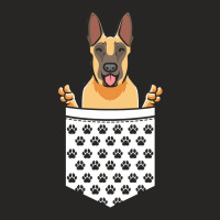 Malinois T  Shirt Malinois Dog Belgian Shepherd Dog T  Shirt Ladies Fitted T-shirt | Artistshot