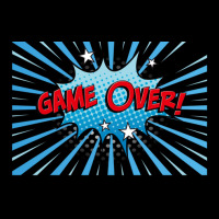 Game Over 1 Kids Cap | Artistshot