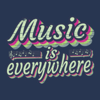 Music Is Everywhere  Music Lover Quote 1 Ladies Denim Jacket | Artistshot