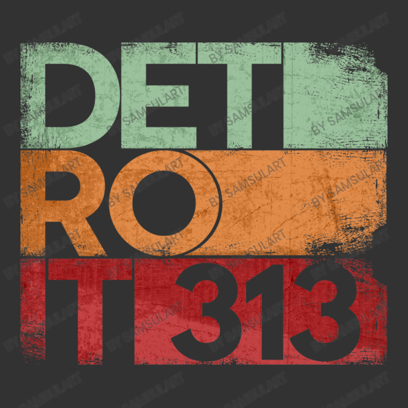 313 Detroit Area Code Michigan State Vintage Retro Baby Bodysuit by SamsulArt | Artistshot