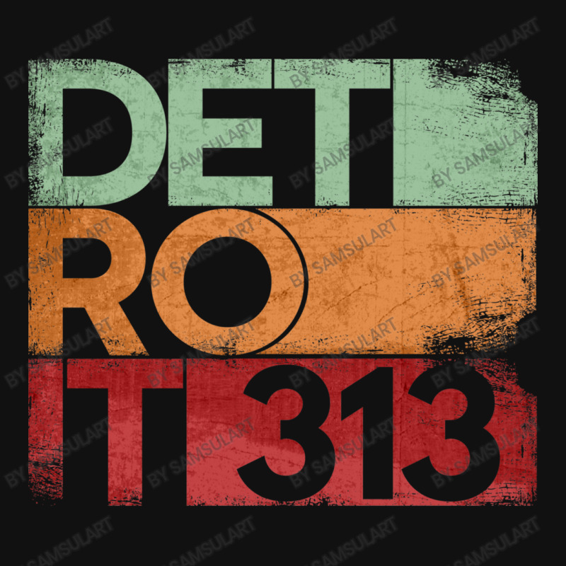 313 Detroit Area Code Michigan State Vintage Retro Baby Beanies by SamsulArt | Artistshot