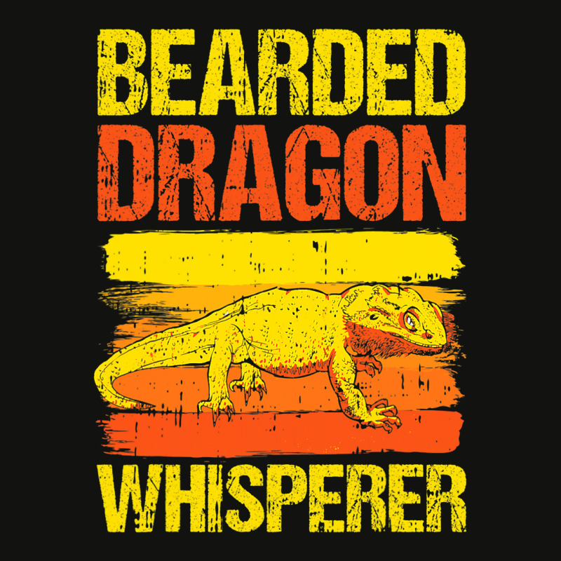 Retro Bearded Dragon Whisperer Reptile Lover Anima Scorecard Crop Tee by kerrmanthez | Artistshot