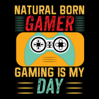 Natural Gamer Gaming Is My Day Zipper Hoodie | Artistshot