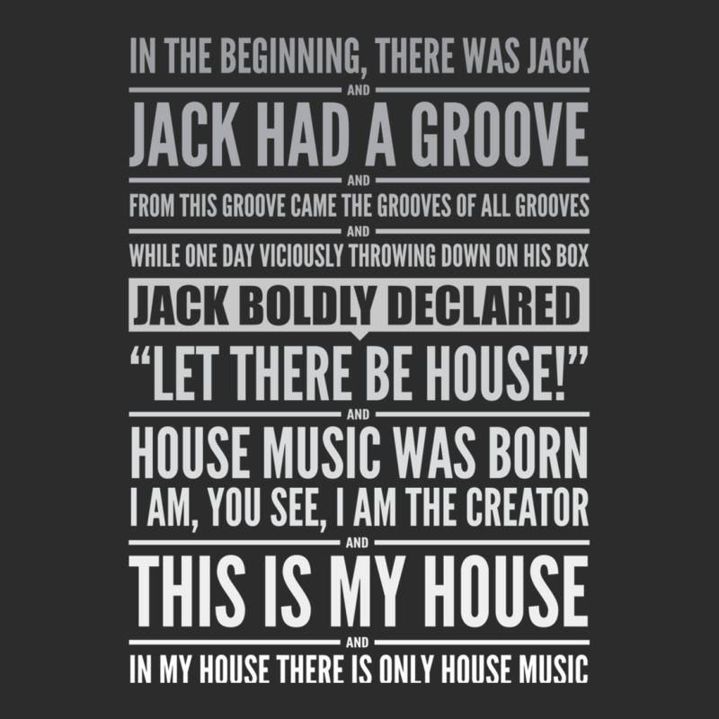 Jack's House - White On Black Exclusive T-shirt by KarlinRomick | Artistshot