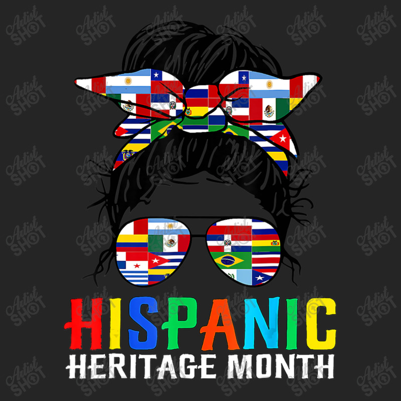 National Hispanic Heritage Month Latin Flags Messy Unisex Hoodie by beulahgriffithgdv | Artistshot