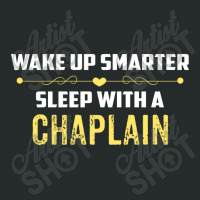 Wake Up Smarter Sleep With A Chaplain Women's Triblend Scoop T-shirt | Artistshot