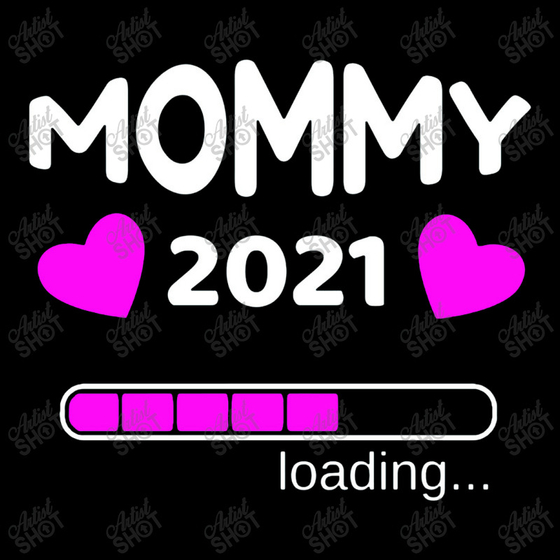 Mommy 2021 Loading Pregnant Pregnancy Cropped Sweater by iyoiyoin | Artistshot