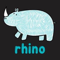 Rhino Happy Kids T-shirt | Artistshot