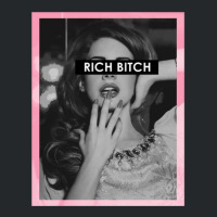 Rich Bitch Classic Tshirt Crewneck Sweatshirt | Artistshot