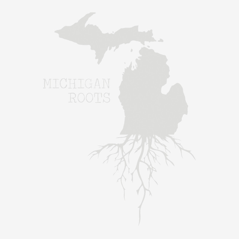 Michigan Roots  State Of Michigan Metal Print Horizontal | Artistshot