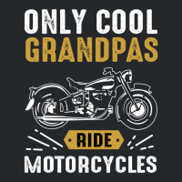 Motorcycle Grandpa Cool Papa Grandad Gift Crewneck Sweatshirt | Artistshot