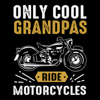 Motorcycle Grandpa Cool Papa Grandad Gift Men's 3/4 Sleeve Pajama Set | Artistshot