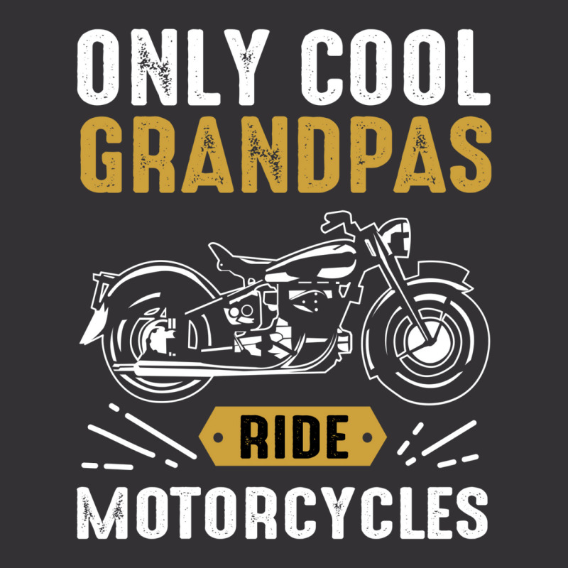 Motorcycle Grandpa Cool Papa Grandad Gift Vintage Hoodie And Short Set by eucafaiall | Artistshot