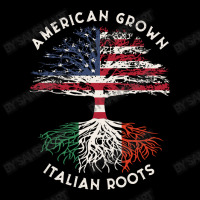 American Grown Italian Roots Usa Italy Flag Tree Cropped Sweater | Artistshot