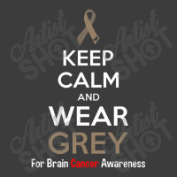 Keep Calm And Wear Grey  For Brain Awarenes Men's Polo Shirt | Artistshot