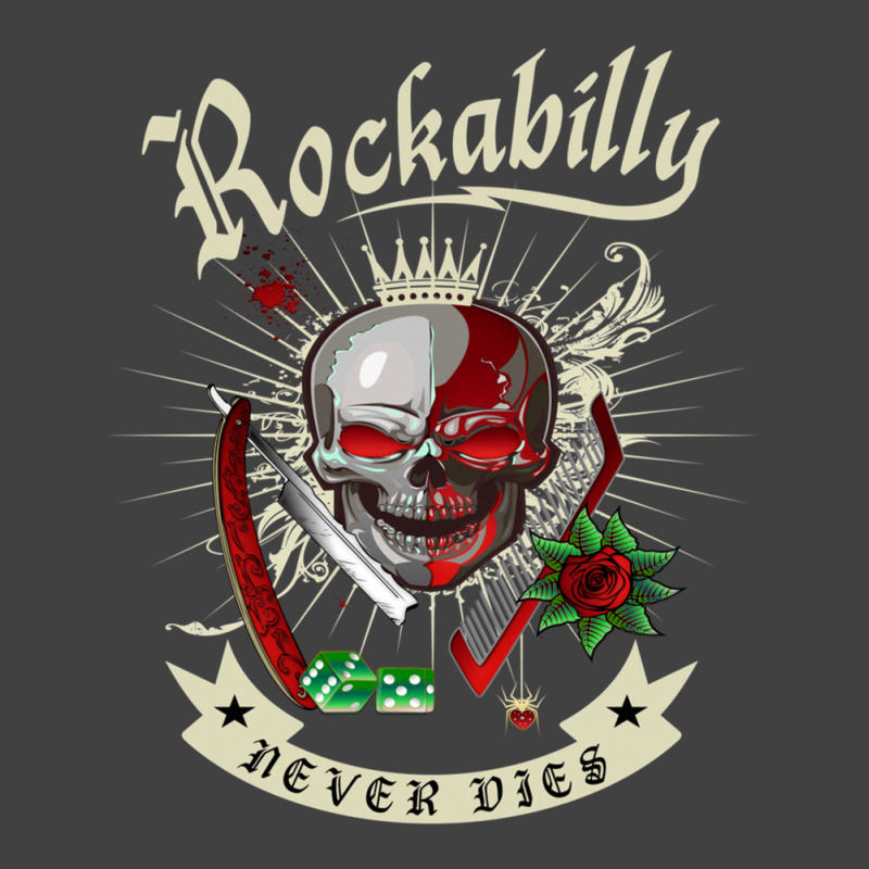 Rockabilly Skull 1 Vintage T-shirt | Artistshot