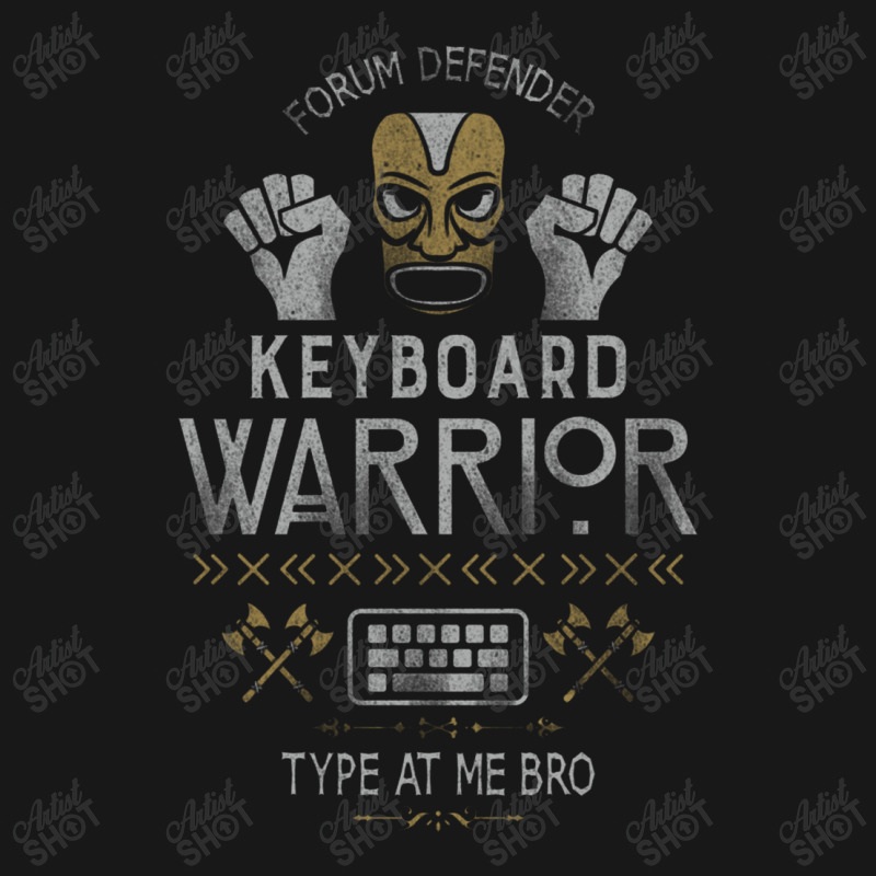 Keyboard Warrior 2400x3200 Flannel Shirt | Artistshot