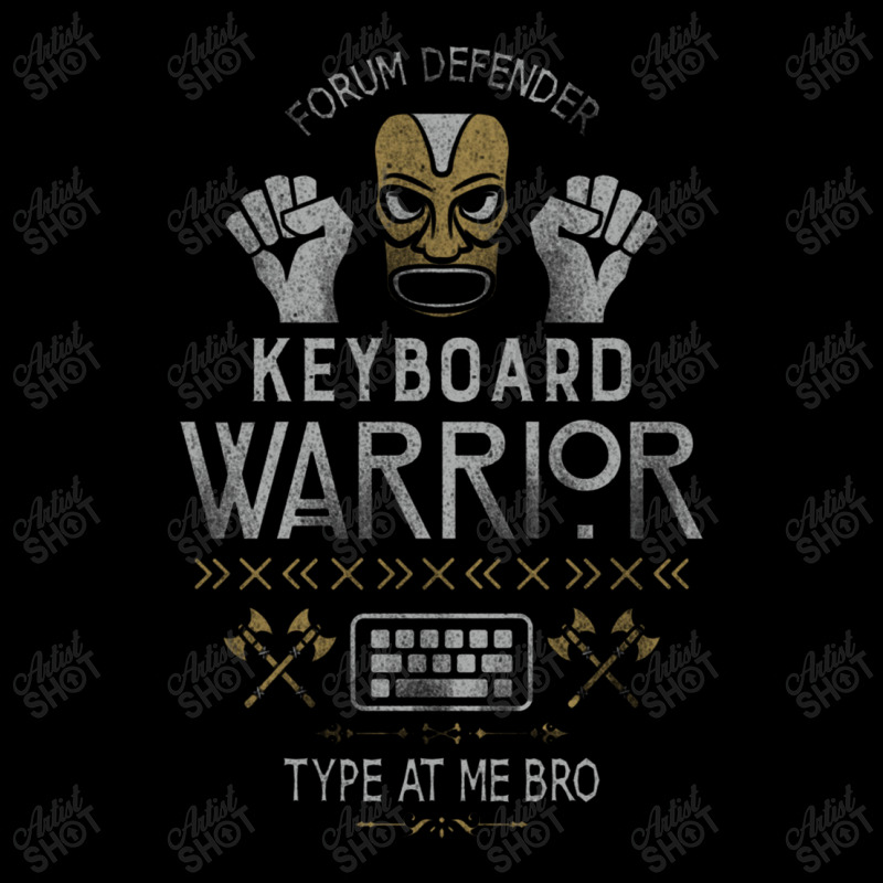 Keyboard Warrior 2400x3200 Men's Long Sleeve Pajama Set | Artistshot