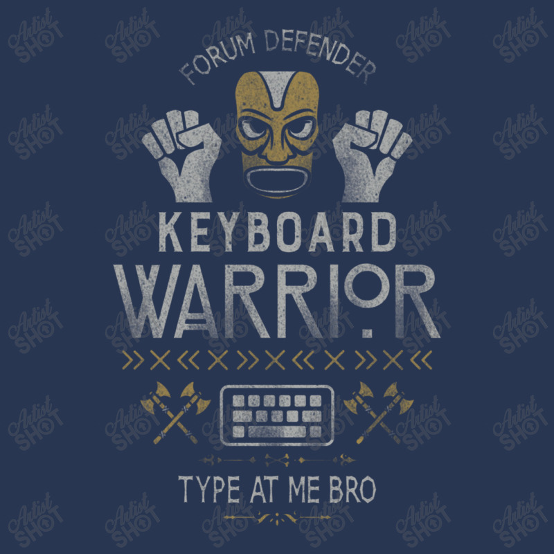 Keyboard Warrior 2400x3200 Men Denim Jacket | Artistshot