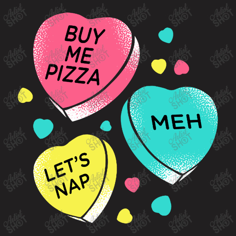 Candy Hearts T-shirt | Artistshot