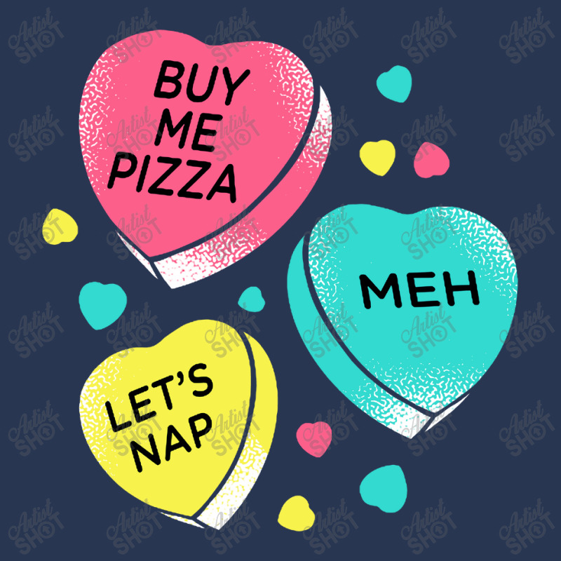 Candy Hearts Men Denim Jacket | Artistshot