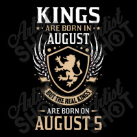 Kings Are Born In August But The Real Kings Are Bo Fleece Short | Artistshot