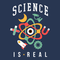 Science Is Real Men Denim Jacket | Artistshot