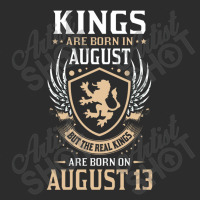 Kings Are Born In August But The Real Kings Are Bo Exclusive T-shirt | Artistshot